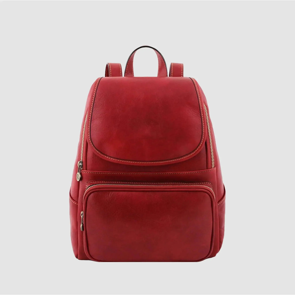 Zaino in Vera Pelle Pieno Fiore Made in Italy | DAILY PACK - MIDMAIND™ | BRAND