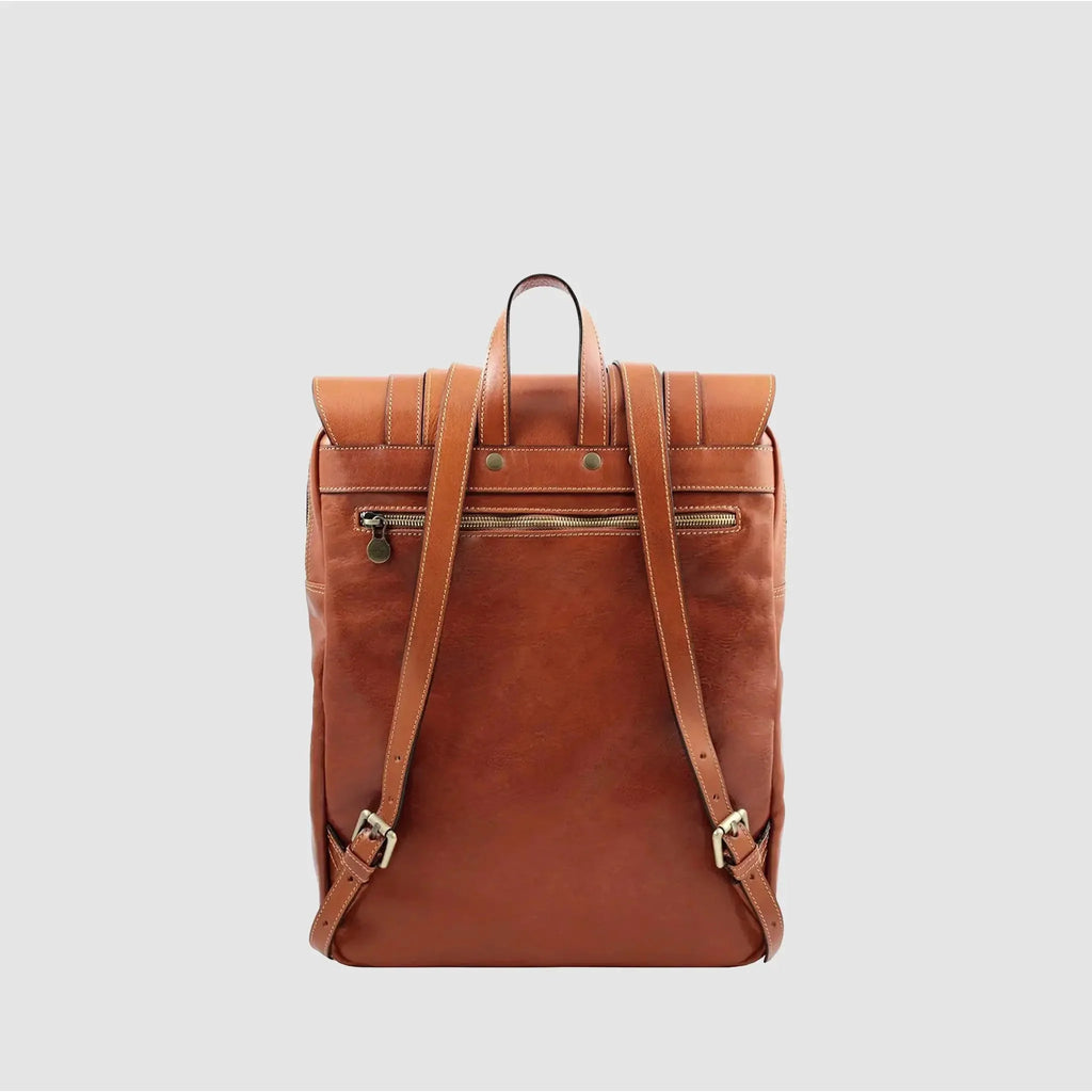 Zaino in Vera Pelle Pieno Fiore Made in Italy | URBAN PACK - MIDMAIND™ | BRAND