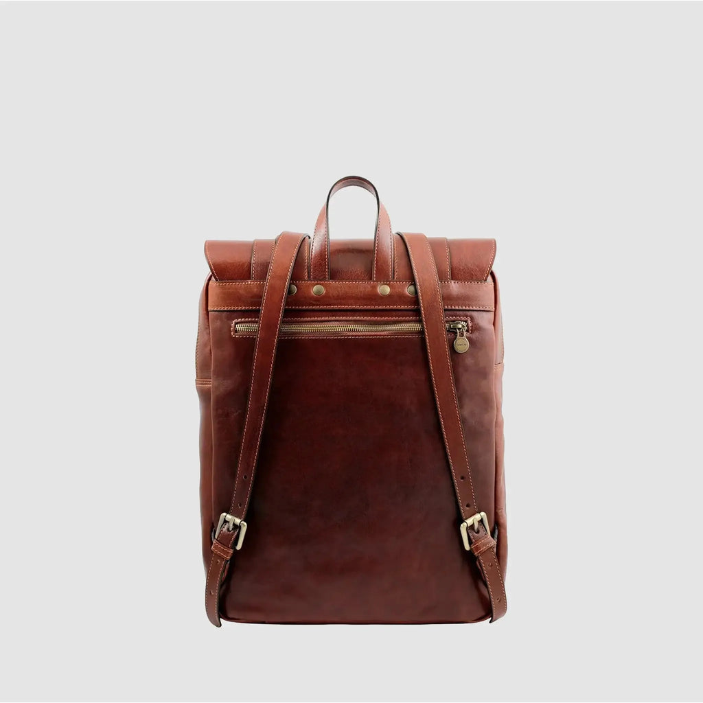 Zaino in Vera Pelle Pieno Fiore Made in Italy | URBAN PACK - MIDMAIND™ | BRAND