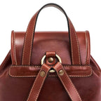 Zaino Piccolo in Vera Pelle Pieno Fiore Made in Italy | URBAN MINI PACK - MIDMAIND™ | BRAND