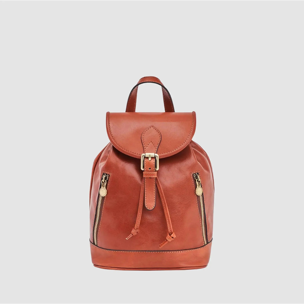 Zaino Piccolo in Vera Pelle Pieno Fiore Made in Italy | URBAN MINI PACK - MIDMAIND™ | BRAND