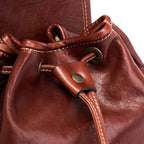 Zaino Piccolo in Vera Pelle Pieno Fiore Made in Italy | URBAN MINI PACK - MIDMAIND™ | BRAND